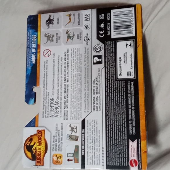 2021 Jurassic World Dominion Moros Intrepidus Figure NIB - Picture 2 of 3